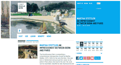 Desktop Screenshot of kunstmuseumbern.ch